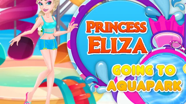 Princess Eliza Going To Aquapark