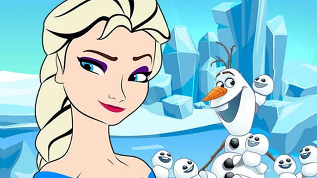 Princess Elsa Hidden Hearts game thumbnail