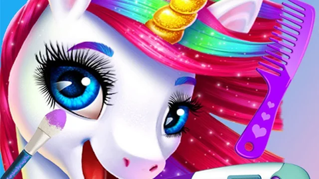 Princess Pony Beauty Makeover: Unicorn Salon