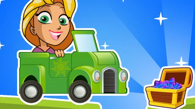 Princess Rapunzel Car Racing Adventure game thumbnail