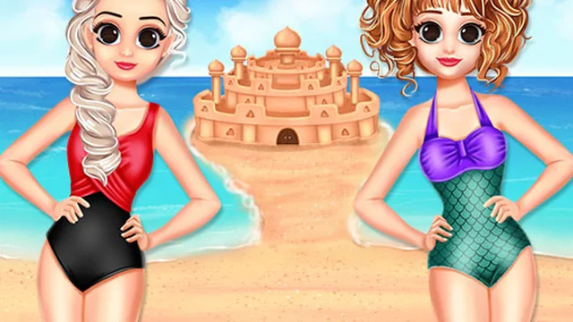 Princess Summer Sand Castle