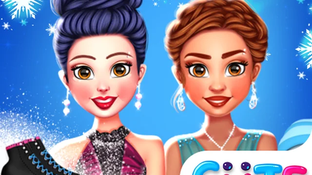 Princess Winter Ice Skating Outfits