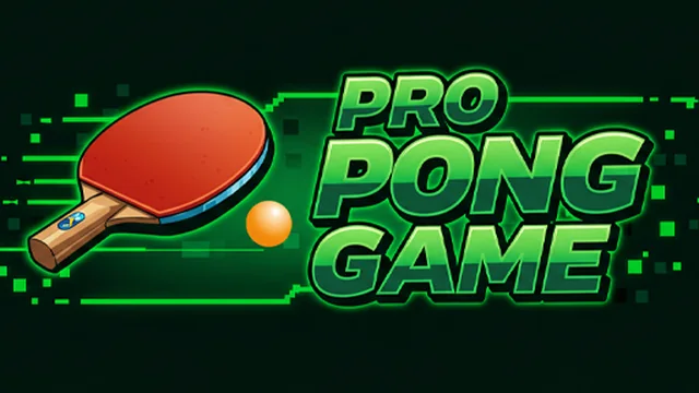 Pro Pong Game