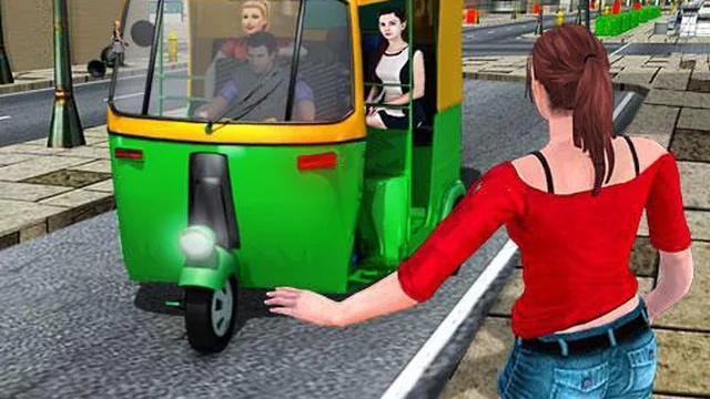 Public Tricycle Rickshaw Driver game thumbnail