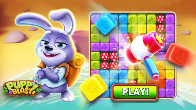 Puppy Blast - pets puzzle adventure