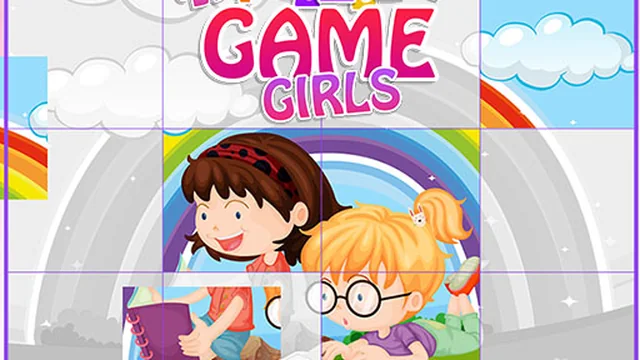 Puzzle Game Girls - Cartoon