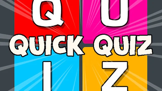 Quick Quiz