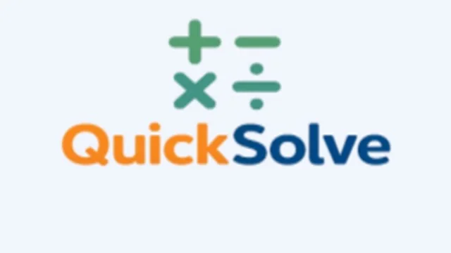 QuickSolve