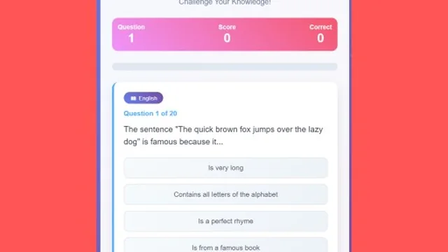 Quiz Education