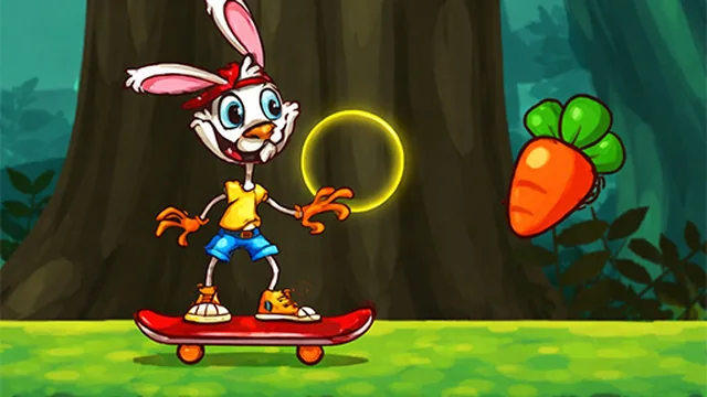 Rabbit Skater Game