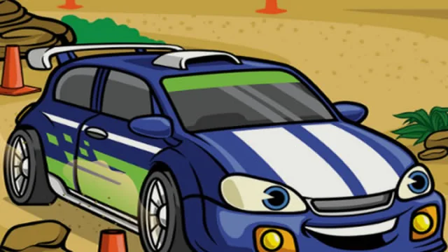 Racing Cartoons Jigsaw game thumbnail