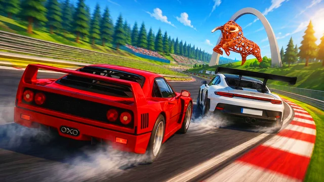 Racing: Online! game thumbnail