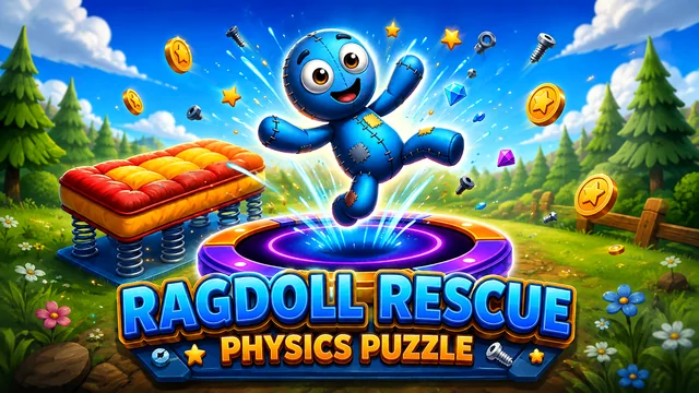Ragdoll Rescue: Physics Puzzle