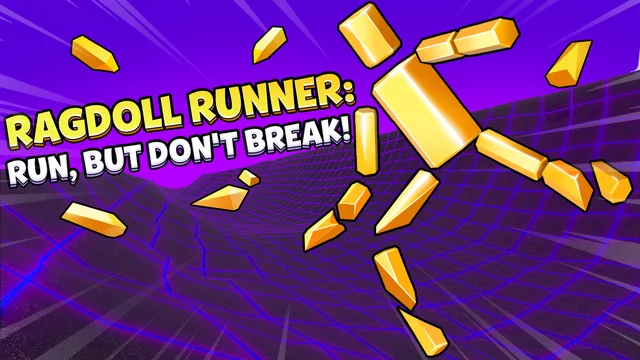 Ragdoll Runner: Run but Don't Break! game thumbnail