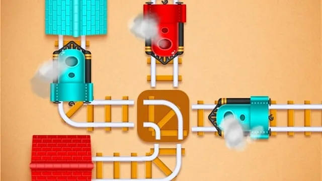 Rail Maze Puzzle