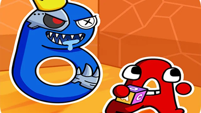 Rainbow But It’s Alphabet Lore Run