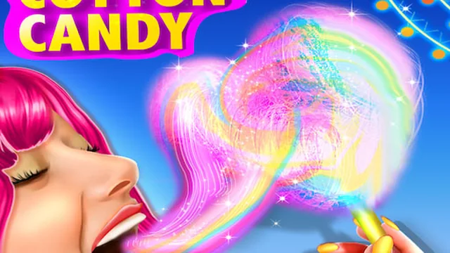 Rainbow Cotton Candy