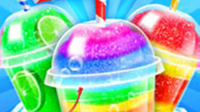 Rainbow Frozen Slushy Truck - Summer Desserts