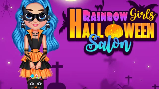 Rainbow Girls Hallowen Salon