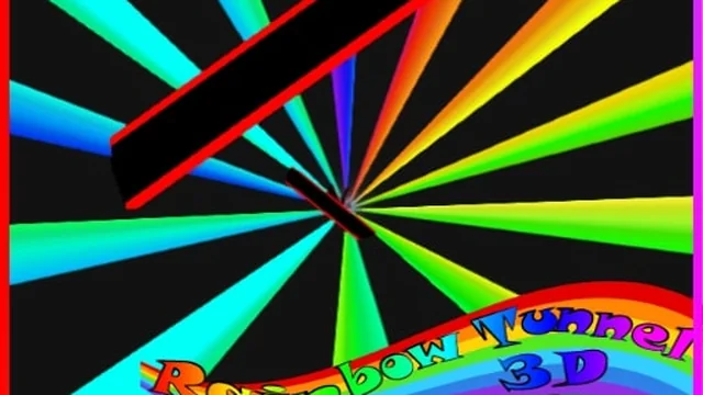Rainbow Tunnel 3D