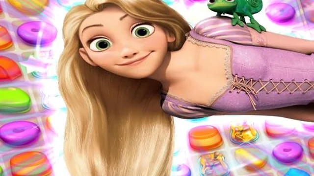 Rapunzel | Tangled Match 3 Puzzle