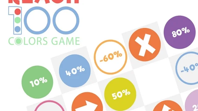 Reach 100 : Colors Game