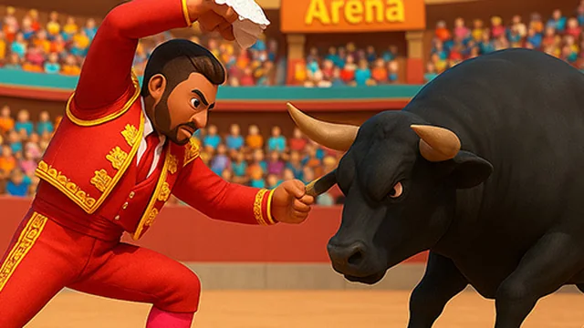 Real Bull Fighting Game