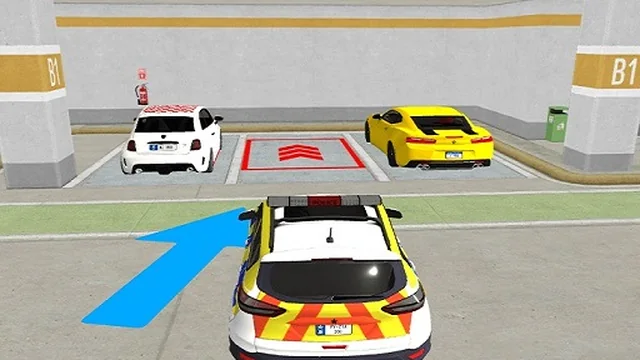 Real Car Parking Basement Driving School Simulator