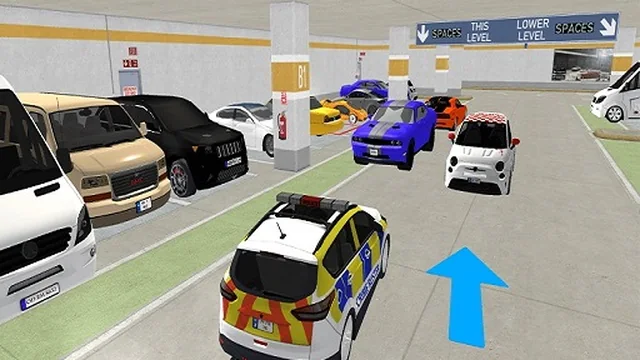 Real Car Parking : Basement Driving Simulation Gam