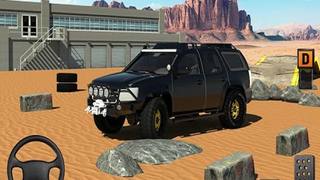 Real Jeep 4x4 Parking Drive 3D