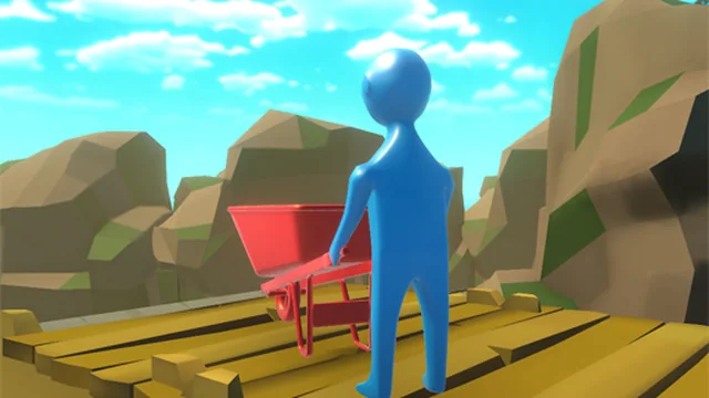 Realistic Wheelbarrow