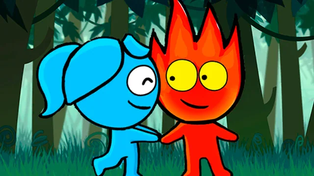 Red boy and Blue Girl Forest Adventure game thumbnail