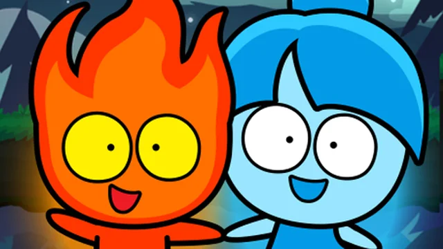Red boy and Blue girl - Forest Temple Maze game thumbnail