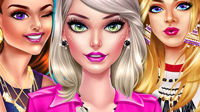 Red Carpet Dress Up Girls Game game thumbnail