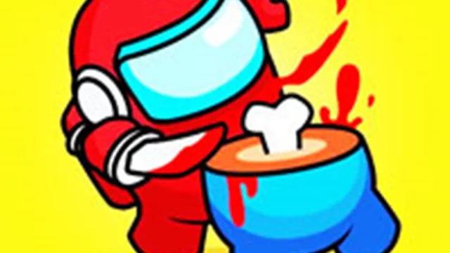 Red Impostor Vs Crew - Among Us