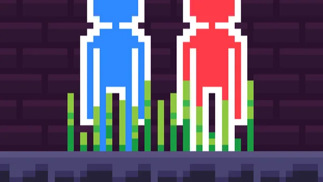 Red Stickman and Blue Stickman