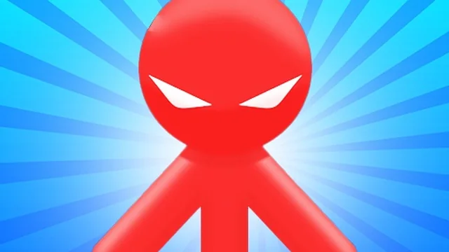 Red Stickman vs Monster School
