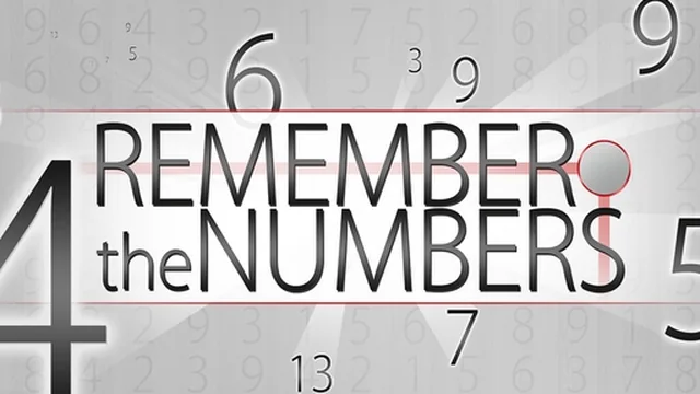 Remember the numbers