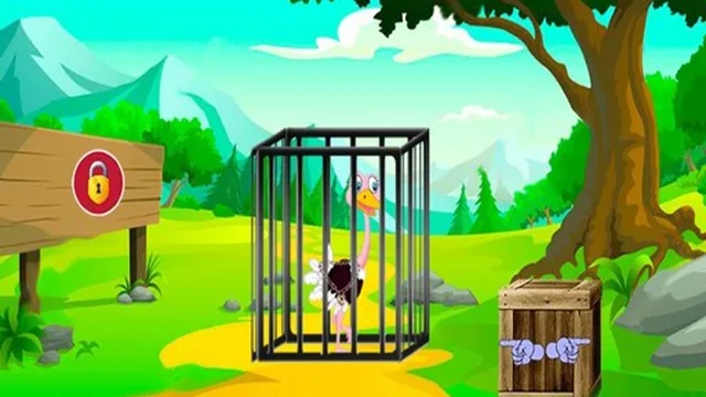 Rescue The Ostrich Chick