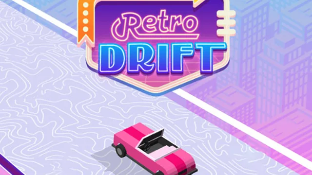 Retro Car Drift game thumbnail