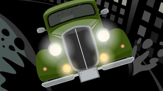 Retro Cars Coloring