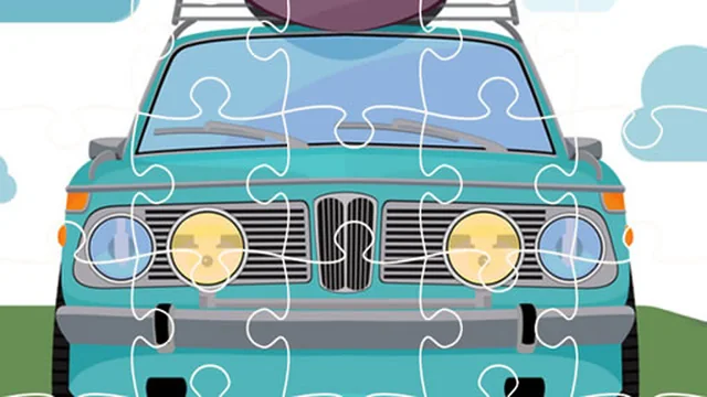 Retro Cars Jigsaw