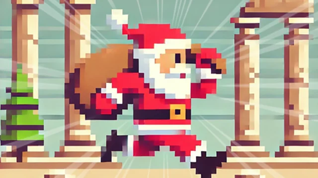 Retro Santa
