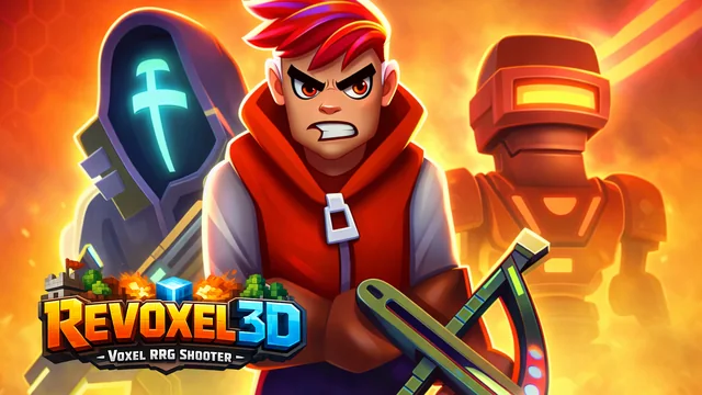 Revoxel 3D - Voxel RPG Shooter game thumbnail