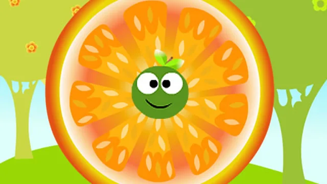 Ricocheting Orange