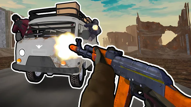 Road Chase: Shooter Realistic Guns game thumbnail