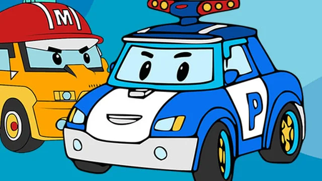 Robocar Poli Coloring Book game thumbnail