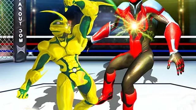 Robot Ring Fighting Wrestling Games game thumbnail