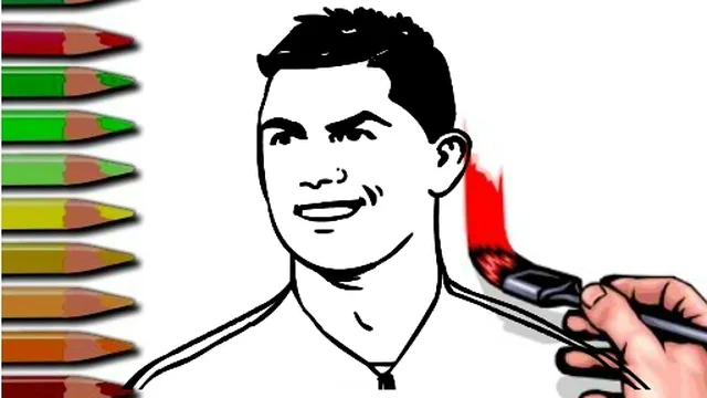 Ronaldo Coloring Book game thumbnail