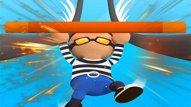 Roof Run Rails Man - railing challenge Game online game thumbnail